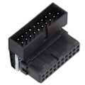 Miniatyrbillede 6 af 8: Bundkort styrestik Multilayer Circuit Board USB3.0 Roter 90° Albue 19P/20P Vertikal Pin Adapter