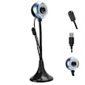 Miniatyrbillede 7 af 8: High Definition Mini Webcam USB Roterbart Micro Webcam til PC Bærbar computer tilbehør