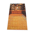 Pikkukuva 1 / 5: Retro-tyylinen kirjaston kirjahylly valokuvaustausta 3X5FT