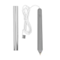 Miniatyrbild 1 av 8: Varmfoliepen USB Värmefolieprägling Embossing Pen ABS Hantverksverktyg för ritning Skrivsilverfärg