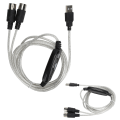 Miniatyrbillede 7 af 8: MIDI-kabel MIDI til USB-ledningsadapter Midi-konverter til XP / VISTA / OS X / Window7