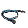 Pikkukuva 2 / 8: Slim SAS MINI SAS38P:n liitäntäkaapeli MINI SAS HD SFF-8643 -palvelintietokoneen lähetyslinjaan