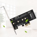 Miniatyrbilde 6 av 8: PCI-E til M.2 Expansion Card Connector Converter for M2 NGFF NVME-harddisk