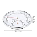 Miniatyrbild 3 av 8: Bastutermometer Hygrometer Inomhustemperatur Fuktighetsmätare Bastutillbehör