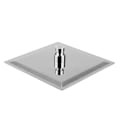 Miniatyrbillede 2 af 8: 1 stk Celling monteret 8" rustfrit stål regnbrusehoved Krom badeværelses brusehoved
