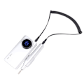 Miniatyrbild 3 av 8: Elektrisk nagelborrmaskin 35000RPM LED-display Uppladdningsbar nagelpoleringsmaskin Silver