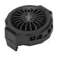 Pikkukuva 8 / 8: Kännykkäpuhelimen jäähdytin LZF10 Semiconductor Refrigeration Phone Cooling Stand Fan RGB-värikkäällä valolla pelaamiseen (musta perusmalli)