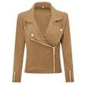 Pikkukuva 2 / 4: Retro Slim Fit Khaki Naisten Punk-takki