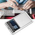 Miniatyrbillede 3 af 8: Mini bærbar lomme elektronisk digital smykke præcisionsvægt med digital skærm (1000*0,1 g)