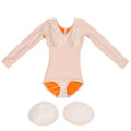 Miniatyrbillede 1 af 8: Termisk kropsformning shapewear mavekontrol slankende taljetræner slankende undertøj til kvinder (hudfarve)L