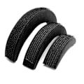 Miniatyrbillede 1 af 8: 3 stk/sæt Hårpuder Hårvolumen Øg Puff Hair Bun Maker Skumsvamp Bump Up Insert Base Hårstylingtilbehør