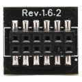 Miniatyrbillede 2 af 8: TPM 2.0 Krypteringssikkerhedsmodul 12Pin LPC Interface Fjernkort Krypteringssikkerhedsmodul til GIGABYTE 12Pin LPC Tpm2.0