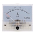 Miniatyrbild 1 av 5: 9 Standard Analog Ström Panel Plast Hus Ström Ampere Meter Amperemeter-B7 1A