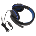 Miniatyrbild 7 av 8: 3,5 mm spelheadset med mikrofontrådskontroll Justerbar volym En knapp avstängd datorspelsheadset