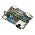 Miniatyrbilde 1 av 8: For Raspberry Pi Module 4 Board Multi Interface PCB 4K 30fps CM4 Socket USB2.0 CSI Connector 5V Input Mini Base Board