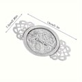 Miniatyrbillede 1 af 4: 1 stk., Te-si, Te-brygger, Te-infusionsenhed med mesh, Premium tefilter, 304 rustfrit stål te-si med mesh og blondekant, Kaffefilter, Te-filter med mesh,