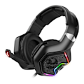 Pikkukuva 2 / 8: Peliheadset Bass Stereo Mukava Luonnollinen Kannettava E-urheilukuulokkeet PS4:lle ja PC:lle K10 Pro Musta