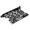 Pikkukuva 2 / 8: Monitoiminen PCB 5-porttinen TypeC-PCIe-laajennuskortti PCIe-sovitinkortti