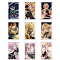 Pikkukuva 3 / 5: (60x40cm) Anime Demon Scroll -juliste seinätaide Anime-maalauskuva C