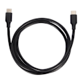 Miniatyrbild 6 av 8: USB C-kabel 60W snabbladdningskabel USB Typ C förlängd snabbladdningskabel för mobiltelefon surfplatta bärbar dator svart