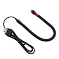 Miniatyrbilde 4 av 8: 1,2 m datakabel Hurtiglading Bøybar Universal Desktop Telefonholder for IOS-grensesnitt Svart