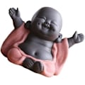 Miniatyrbilde 1 av 5: 2025 Passende Lachende Buddha Statue - Oransje