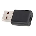 Miniatyrbild 5 av 8: Bluetooth-adapter för bil V5.0 USB 2 i 1 sändare Plug and Play med 3,5 mm ljudkabel