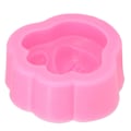 Miniatyrbillede 4 af 8: Silikoneform Fleksibel Blød Genanvendelig Katte- og Hundepoteform Dekorationsform Bageværktøj til DIY Kage FondantStyle 1 Pink 19‑225
