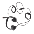 Miniatyrbild 6 av 8: Call Center Headset Brusreducerande Mic Stöder Högtalarvolymjustering 3,5 mm Business Headset