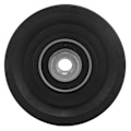 Miniatyrbillede 7 af 8: 10 stk. 3,5 tommer remskive, holdbar, lydløs nylon universal leje remskivehjul til kran, fitnessudstyr, garageport, stigelifte