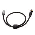 Miniatyrbilde 1 av 8: USB C 3.1 hann-til-hun-kabel PD100W Hurtiglading 10Gbps 4K ved 60Hz USB C-ladekabel for Steam Deck-spillkonsoller 50cm/19.7in