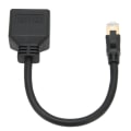 Pikkukuva 4 / 8: RJ45 Ethernet-sovitinkaapelin jatkokaapelin 1–2 portti, erinomainen yhteys lähetysjakaja-adapteri kotitoimistoon