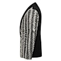 Miniatyrbillede 2 af 5: Sequin-besat Jakke med Hakket Rever til Mænd - Sort/Guld 2XL