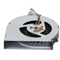 Miniatyrbillede 5 af 8: CPU-køler 4-bens strømstik i aluminiumlegering slidstyrke holdbar computerkøleventilator