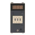 Miniatyrbilde 1 av 8: E5EM Digital Termostat 0-399 Graders Temperaturkontroller Med K Type Termoelement