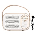 Miniatyrbild 1 av 8: Mini Bluetooth-högtalare trådlös handhållen snodd design retro liten bärbar Bluetooth-högtalare för hem bil