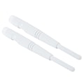 Miniatyrbilde 7 av 8: 2 STK 2,4G/ 5G Dual Band WiFi-antenne 4DBi Omni RP-SMA grensesnittantenne