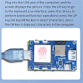 Pikkukuva 3 / 5: ESP32S3 USB OTG -arviointitestilauta tukee Wi-Fi-korttimoduulia