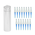 Miniatyrbillede 1 af 8: 15 stk Alloy Sisterlocks Stramningstilbehør Farverige Dreadlocks Interlocking Tool Styling Tool