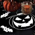 Pikkukuva 3 / 5: Halloween-tabletti, lämmönkestävä, tahroja hylkivä, liukumaton, helppo puhdistaa ja säilyttää, Halloweeniin