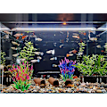 Miniatyrbillede 3 af 4: 3 Pak Fisketank Dekorationsplanter Kunstige Akvarie Vandplanter Store Plast Akvarie Dekorationer