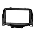 Miniatyrbilde 7 av 8: 2DIN bilradiofascia trim sentral kontroll dashbordpanel erstatning for AYGO 2014‑2015