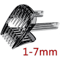 Miniatyrbillede 2 af 5: Ny 17mm Hårklipper Kam Til Hc9450 Hc9490 Hc9452 Hc7460 Hc7462 Høj Kvalitet Hårtrimmer Erstatning -n4196 ZD A