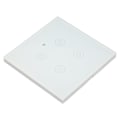 Miniatyrbillede 5 af 8: WiFi Smart Wall Light Switch Hærdet glas Fjernbetjening Trådløs Smart Panel Switch 100‑240V