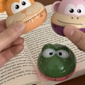 Miniatyrbillede 6 af 8: Mekaniske køkkentimere Tegnefilm Dyreform Nøjagtig 60 minutter Manuel timer for studerende Frø