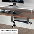 Miniatyrbilde 4 av 5: Hengende holder under bord for PS5/for PS5 Slim spillkonsollstativ