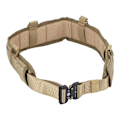 Miniatyrbillede 6 af 8: Kampbælte Livrem Multifunktionel Hurtigudløsning Anti-Slip Nylon Aluminiumlegering Spænde Slidstærk Utility Bælte til Jagt Skydning Khaki