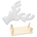 Miniatyrbillede 6 af 8: Hjorteformet silikoneform Genanvendelig DIY epoxyharpiksstøbning Ornamentform med bord til skønhedssalon