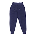 Miniatyrbillede 5 af 8: Sportsløbebukser i polyester, hurtigtørrende, åndbare, med snøre, fitness-træningsbukser, marineblå, L