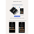 Miniatyrbillede 2 af 5: Bluetooth 5.0 100W+100W Effekt Subwoofer Forstærkerkort XY-T100L